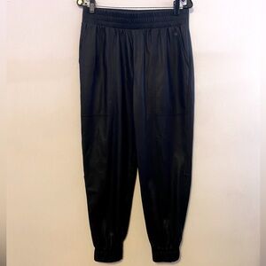 CALIA by Carrie Underwood Black leather jogger